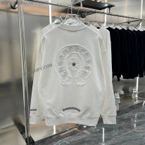 クロムハーツ スーパーコピー ホースシュー クルーネック 袖ロゴ スウェット Kut77281