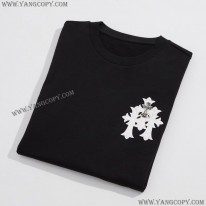 クロムハーツ コピー トリプルクロスロゴ Tシャツ 2色 Kuo25360