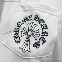 クロムハーツ スーパーコピー ホースシュー ホワイトコットン Tシャツ Kuf14176