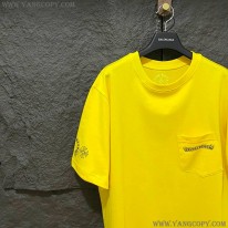 クロムハーツ スーパーコピー スクロール マルチカラー カラフル クロス Tシャツ Kub58896