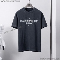 クロムハーツ 偽物 Tシャツ CHプラス ブラック メンズ Kuh19579