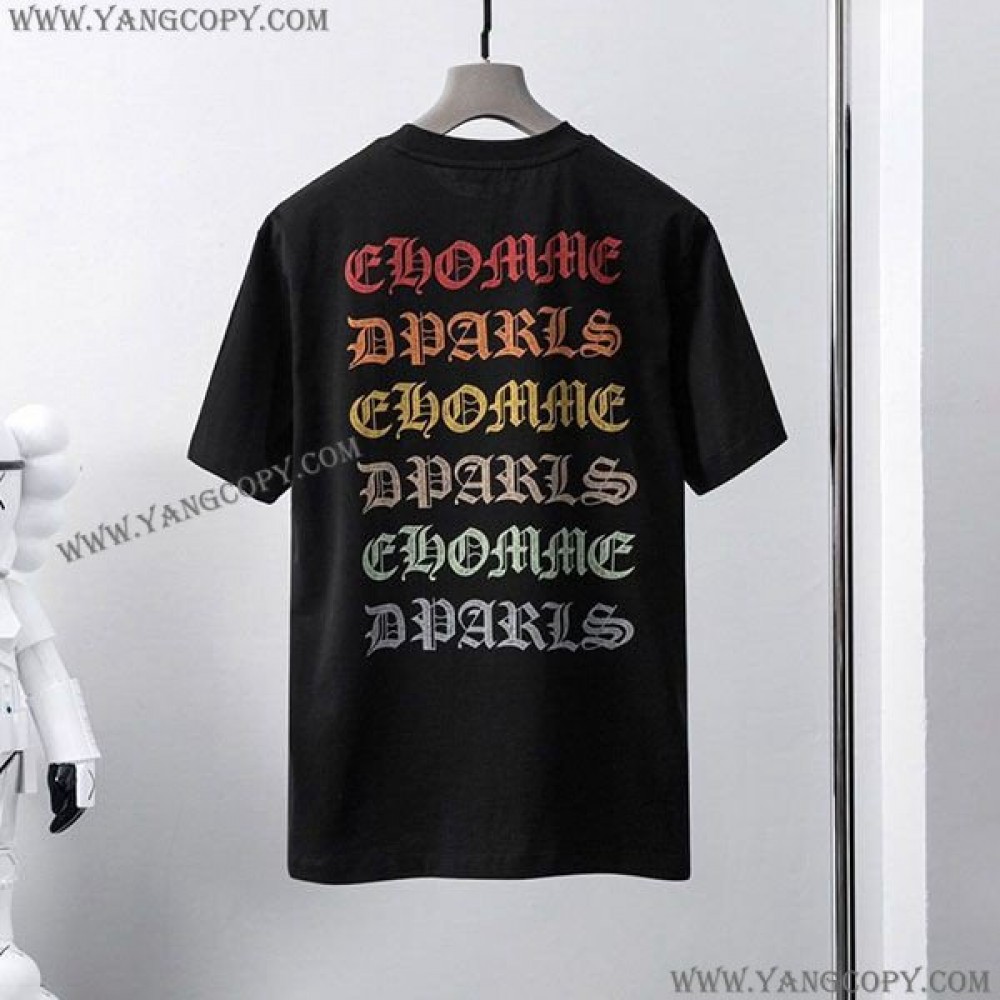 クロムハーツ コピー Tシャツ CHプラス ブラック メンズ Kur59401