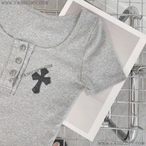 クロムハーツ 偽物 クロス セメタリー Tシャツ Kue04006
