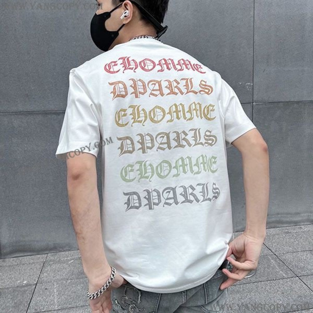 クロムハーツ スーパーコピー Tシャツ CHプラス ホワイト メンズ Kul08872