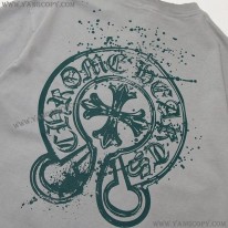 クロムハーツ コピー ホースシュー バックプリントTシャツ Kul27850
