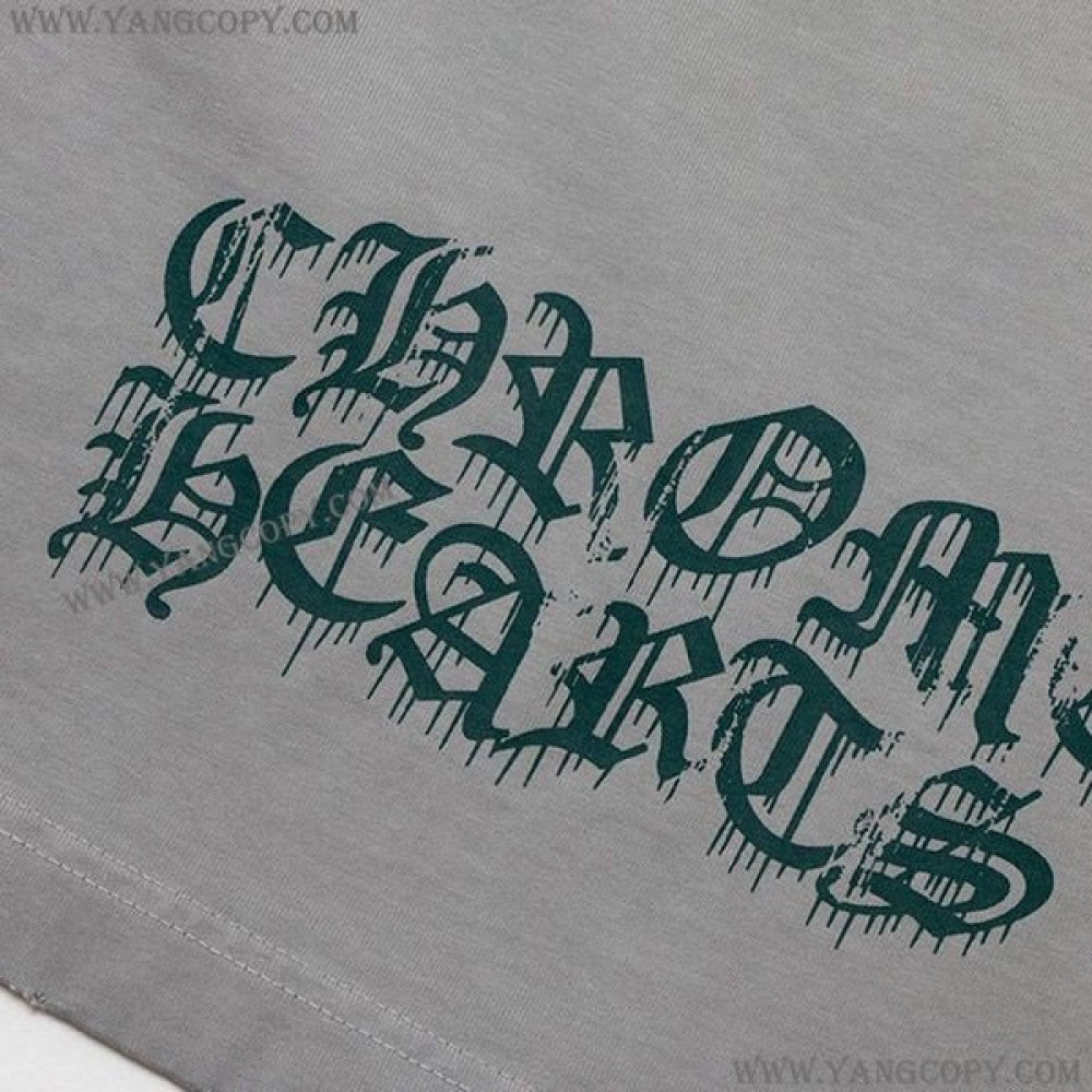 クロムハーツ コピー ホースシュー バックプリントTシャツ Kul27850