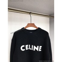 セリーヌ 偽物 エンブロイダリー オーバーサイズ セーター Cew44036