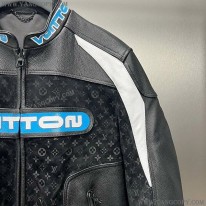 ルイヴィトン スーパーコピー レザーボクシージャケット vuo10933