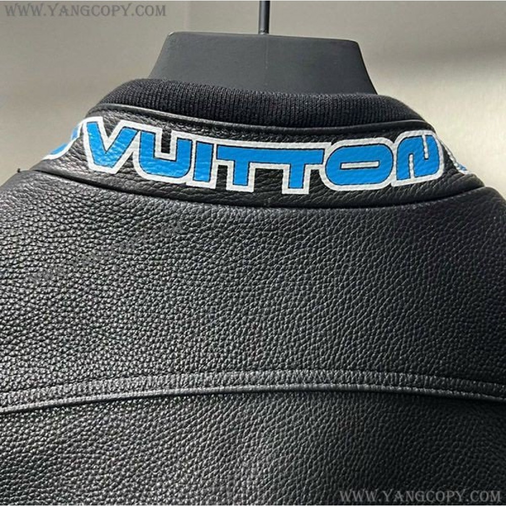 ルイヴィトン スーパーコピー レザーボクシージャケット vuo10933