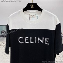 セリーヌ スーパーコピー ルーズ Tシャツ コットン Cef20479