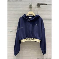 セリーヌ 偽物 クロップド スウェット パーカー 上下セット Cei17626