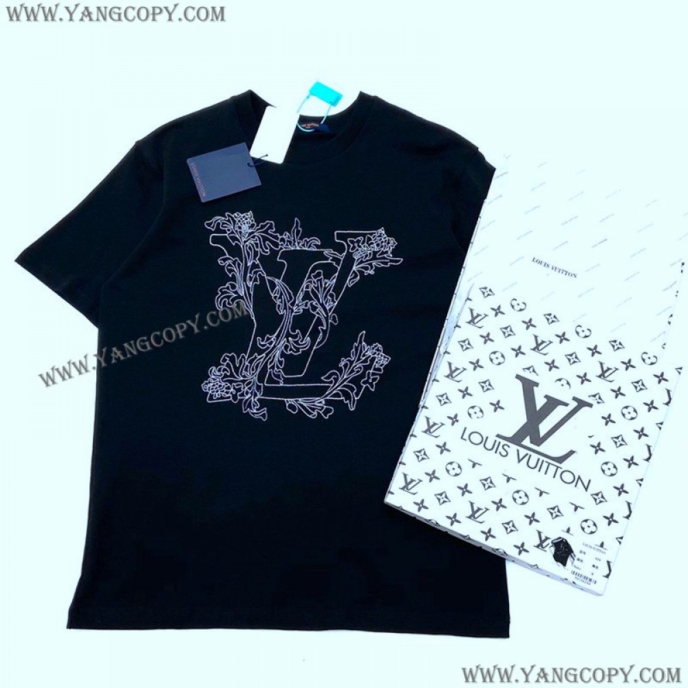 ルイヴィトン スーパーコピー Tシャツ 限定 半袖 エンブロイダリー vue04766