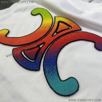 セリーヌ スーパーコピー トリオンフ ロゴ オーバーサイズ Tシャツ ホワイト Cen62027