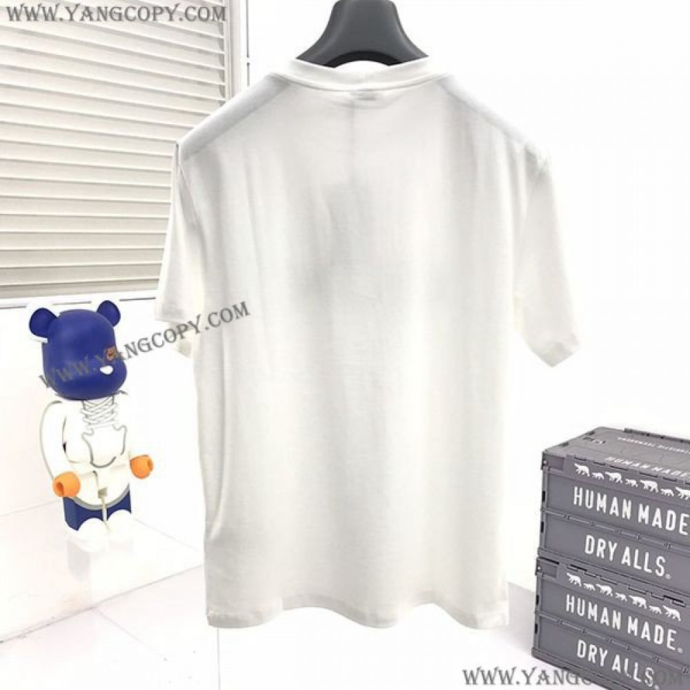 セリーヌ スーパーコピー コットンメッシュオーバーサイズ Tシャツ Cen34212