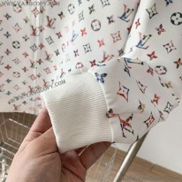 ルイヴィトン コピー ヴィンテージ フラワーモノグラム パーカー 1AAMF5