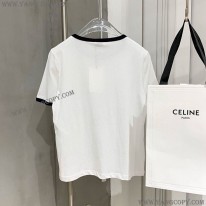 セリーヌ スーパーコピー サントロペコットンフロックTシャツ 2X774501F
