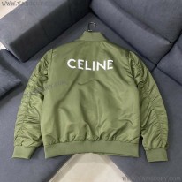 セリーヌ スーパーコピー ナイロンツイル ルーズボンバージャケット Cet24778