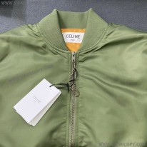 セリーヌ スーパーコピー ナイロンツイル ルーズボンバージャケット Cet24778