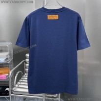 ルイヴィトン スーパーコピー コットンショートスリーブ クルーネック Tシャツ 2色 1ABJ8L