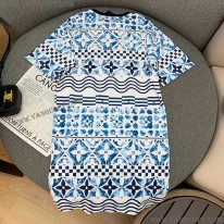 ルイヴィトン スーパーコピー モノグラムタイルプリントTシャツドレス vuk62683
