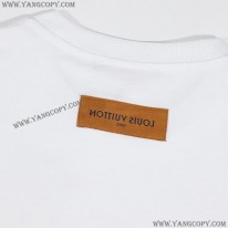 ルイヴィトン 偽物 草間彌生 ロゴ Tシャツ vum00260