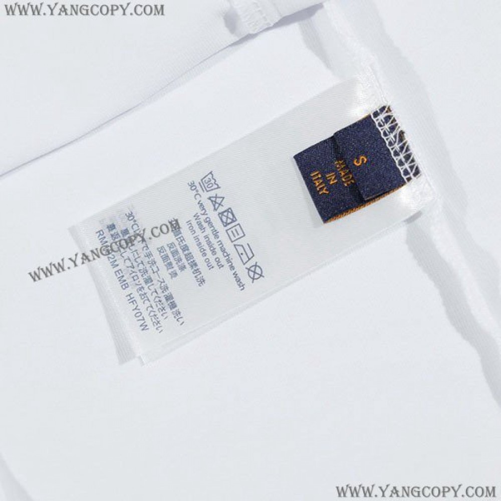 ルイヴィトン 偽物 草間彌生 ロゴ Tシャツ vum00260