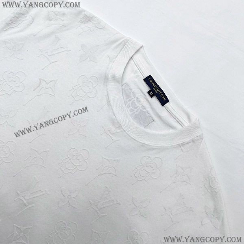 ルイヴィトン スーパーコピー モノグラムコットンTシャツ vuh23844