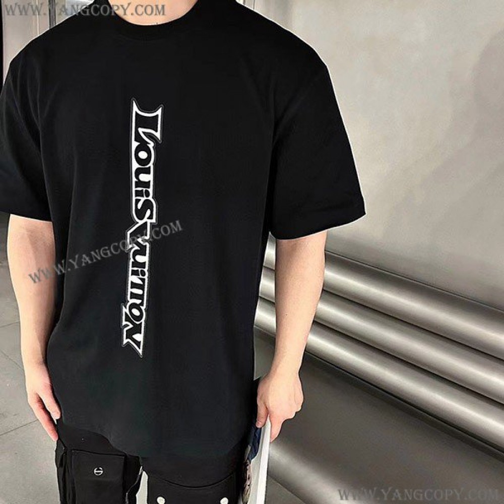 ルイヴィトン コピー ロゴ Tシャツ vue95770