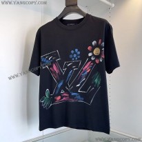 ルイヴィトン 偽物 Tシャツ グラフィット vua19022
