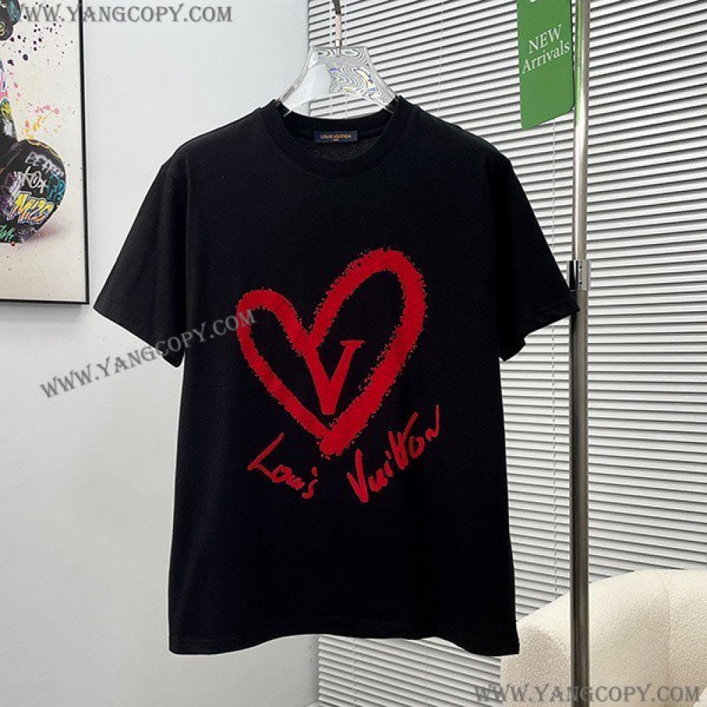 ルイヴィトン コピー Tシャツ コットン 2色 vum10034
