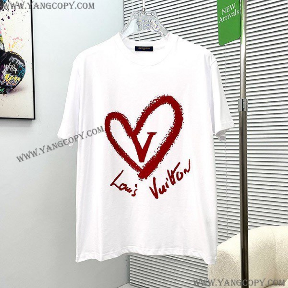 ルイヴィトン コピー Tシャツ コットン 2色 vum10034