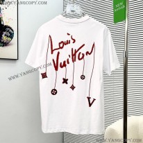 ルイヴィトン コピー Tシャツ コットン 2色 vum10034