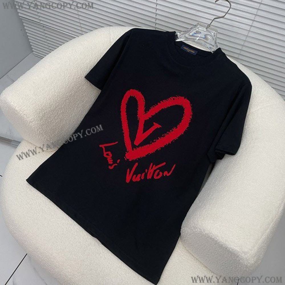 ルイヴィトン コピー Tシャツ コットン 2色 vum10034