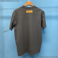 ルイヴィトン スーパーコピー 半袖 コットン ロゴ Tシャツ vug87052
