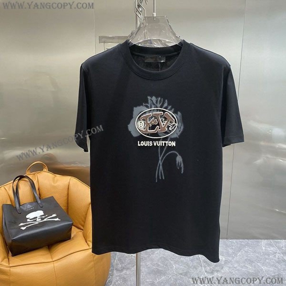 ルイヴィトン コピー プリントTシャツ vui97477
