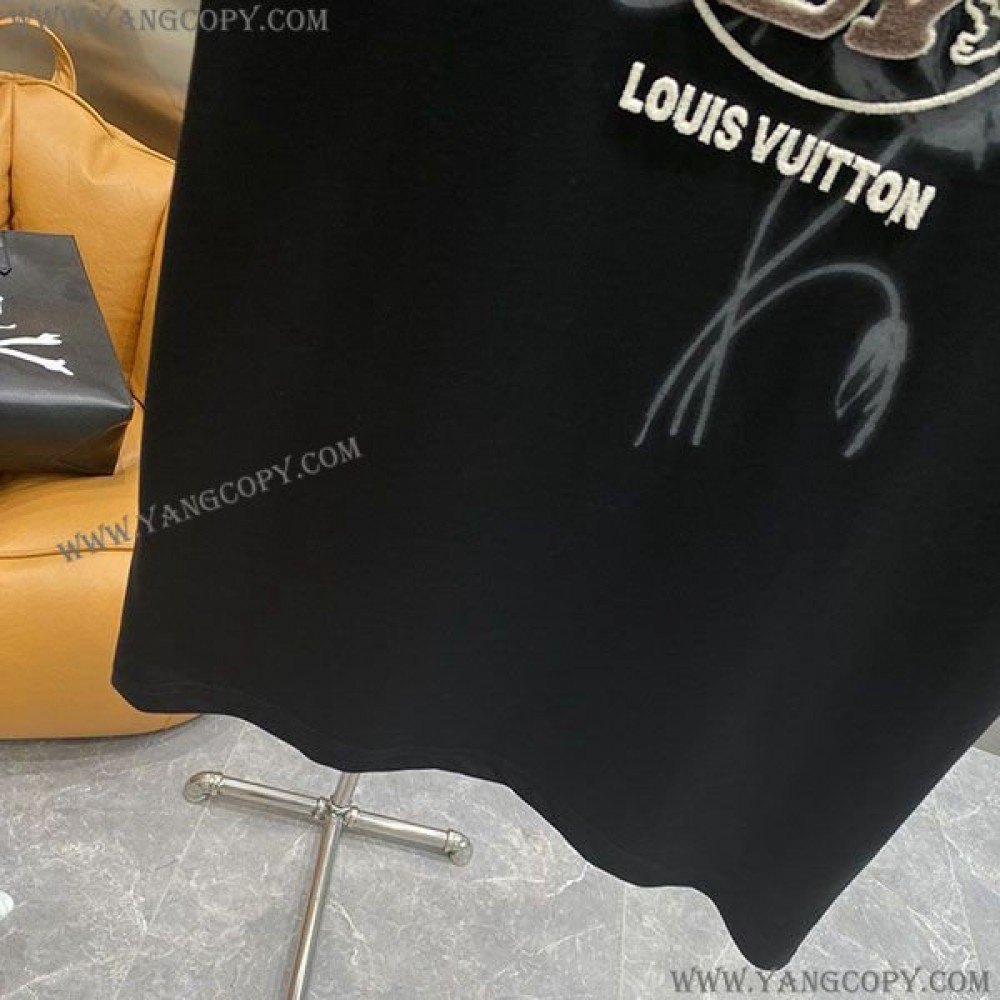 ルイヴィトン コピー プリントTシャツ vui97477