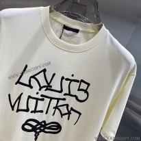ルイヴィトン コピー プリントTシャツ 2色 vua63556