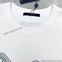 ルイヴィトン 偽物 LVコンサートプリントTシャツ vun84015