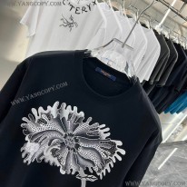 ルイヴィトン コピー サイケデリック フラワー Tシャツ 草間彌生 LV vur84140