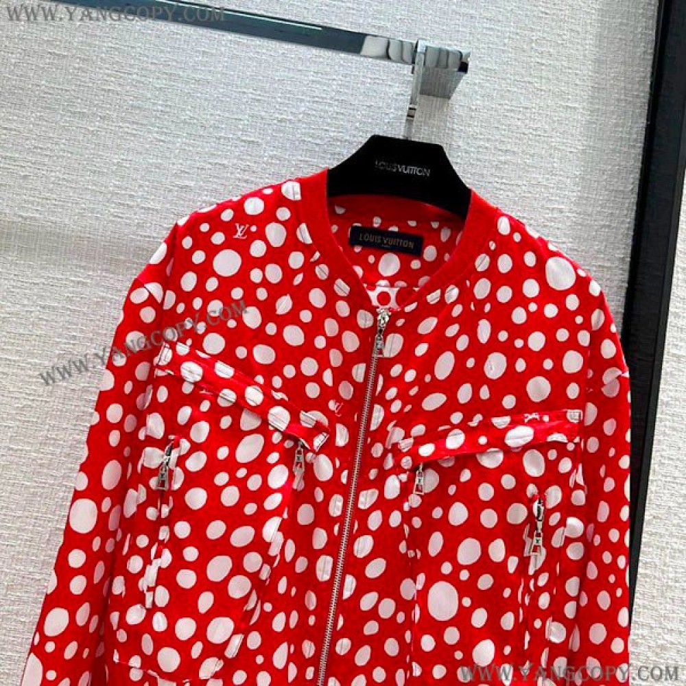 ルイヴィトン スーパーコピー LV×YK ボンバー ジャケット ブルゾン 1AB7SM