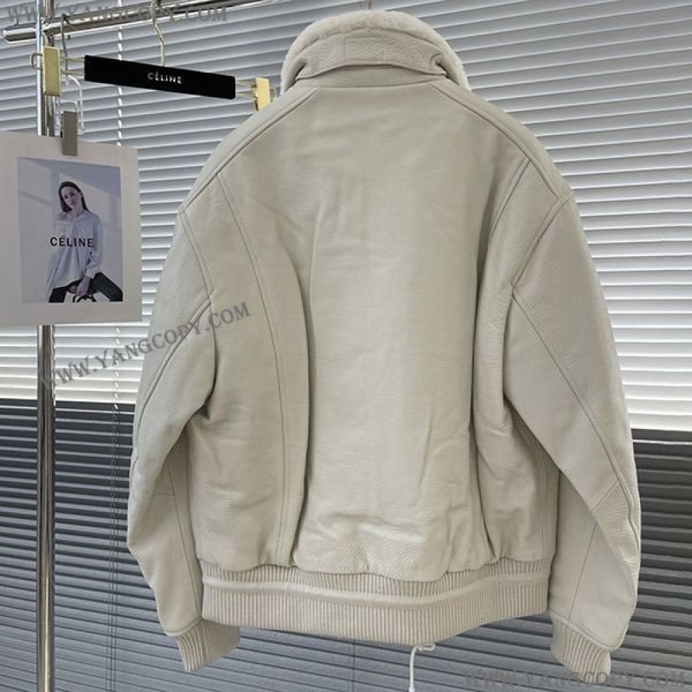 ルイヴィトン スーパーコピー  レザーアビエイタージャケット 1A7Y8R