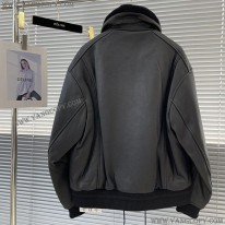 ルイヴィトン スーパーコピー  レザーアビエイタージャケット 1A7Y8Q