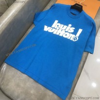 ルイヴィトン 偽物 クルーネック Tシャツ vuc45503