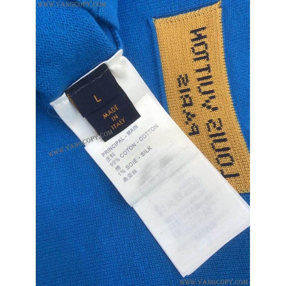 ルイヴィトン 偽物 クルーネック Tシャツ vuc45503