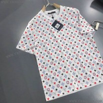 ルイヴィトン コピー Tシャツ パロディ ウォーターカラーモノグラムロゴ vuw17317