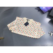 ルイヴィトン コピー Tシャツ パロディ ウォーターカラーモノグラムロゴ vuw17317