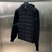 モンクレール スーパーコピー ニット袖口 ダウン フード付 moe14277