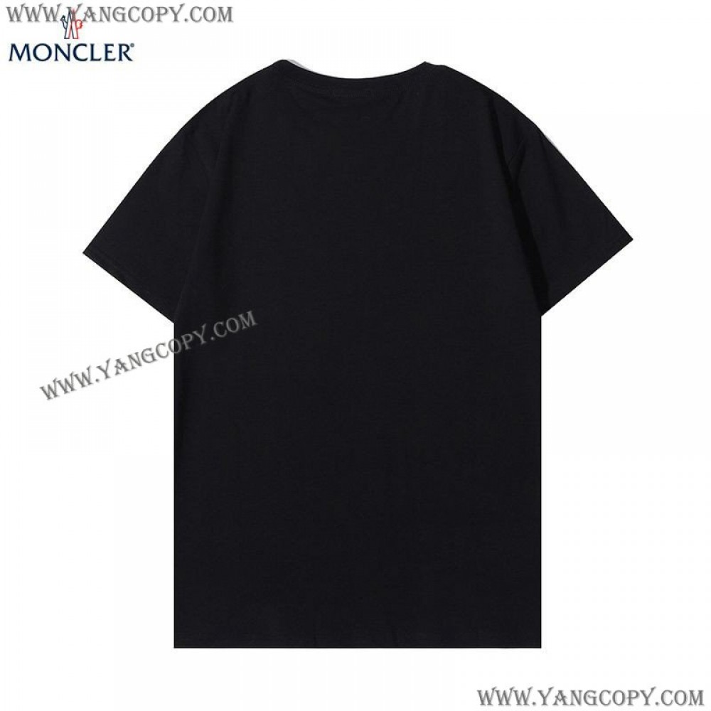 モンクレール コピー ダブルロゴ入りTシャツ 2色 mok37227