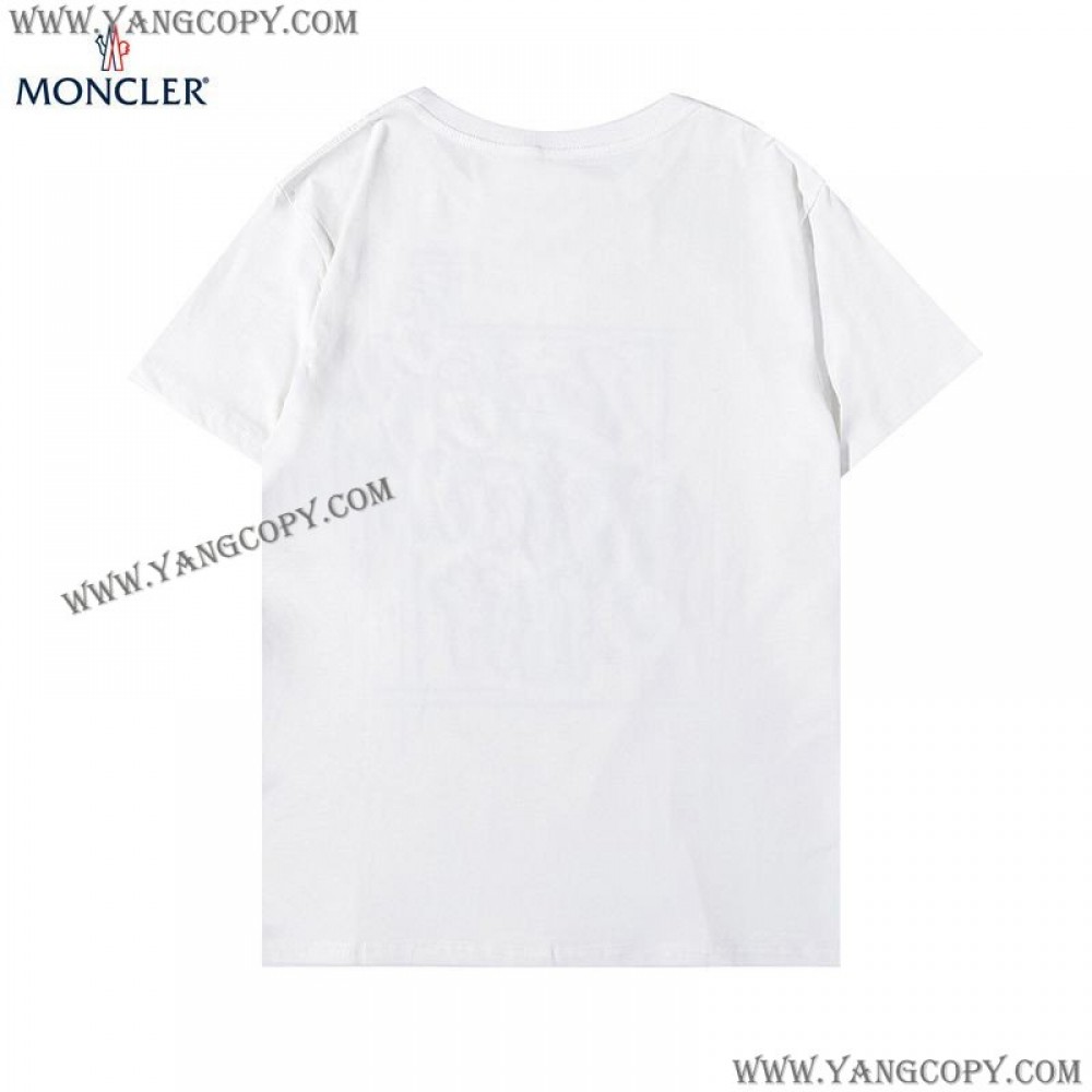 モンクレール コピー ダブルロゴ入りTシャツ 2色 mok37227