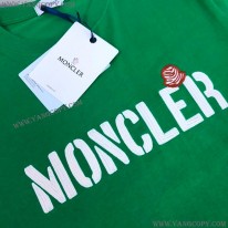 モンクレール コピー 袖ロゴ ゼブラロゴパッチ付サファリ風Tシャツ moq74041